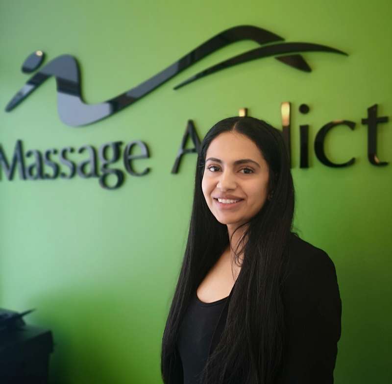 Mohsina Ahmed is the newest Franchisee with Massage Addict whose clinic opened in Kelowna, BC on Feb. 5th, 2020 (CNW Group/Massage Addict)